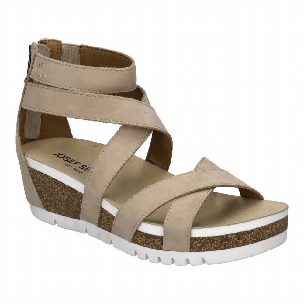 NEW JOSEF SEIBEL women's quinn 05 sandal in taupe